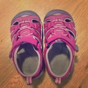 Pink Keen Sandals